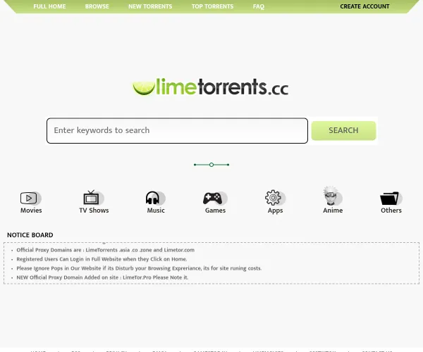 LimeTorrents