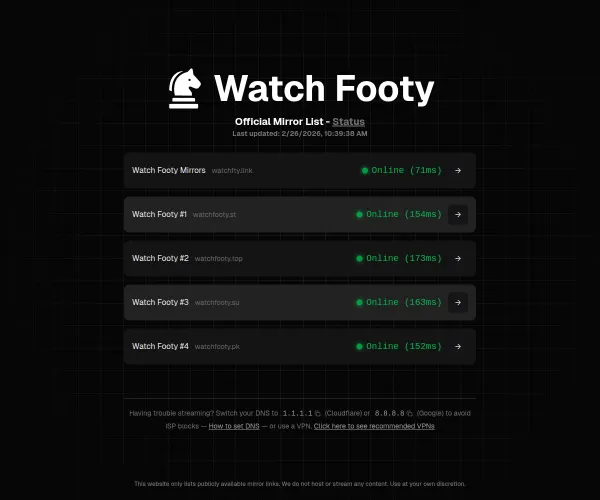 Watch Footy