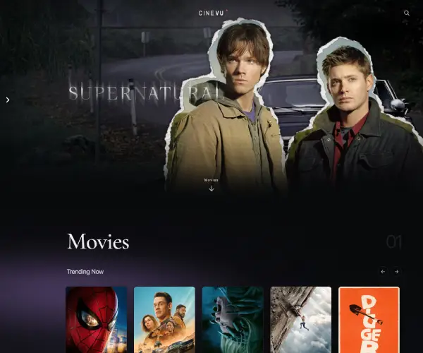 Screenshot of Cinevu