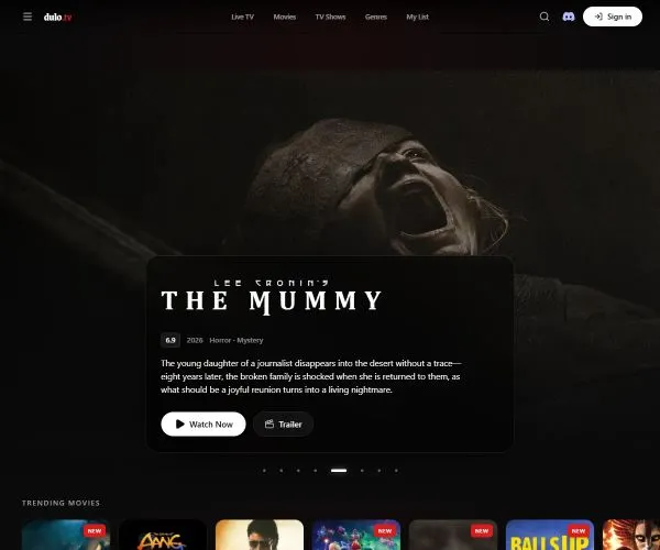 Screenshot of Dulo