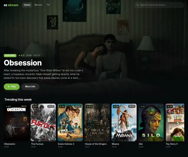 Screenshot of ezstream