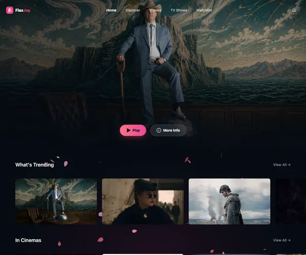 Screenshot of FlaxJoy
