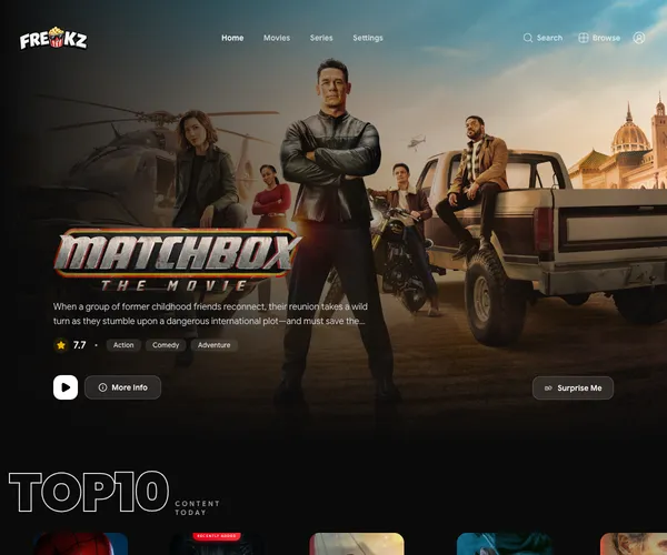 Screenshot of Freekz