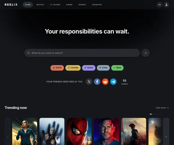 Screenshot of Reelix